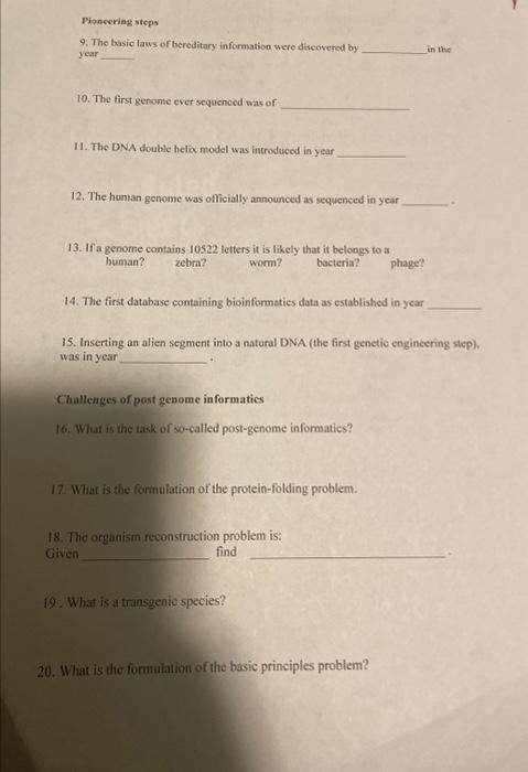 Bioinformatics 1 1 Pdf Bioinformatics Cell Biology