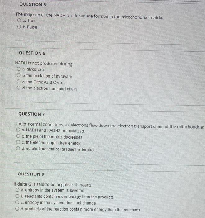 Solved Nadh Graph Click The Nadh Production Tab At The Chegg Com