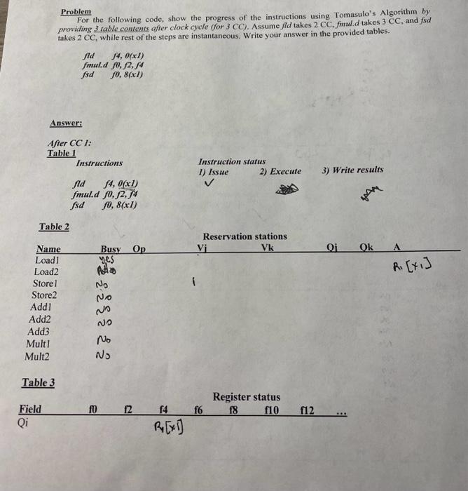 Solved Using A Table Similar To That Shown In Figure 3 3 3 Chegg Com
