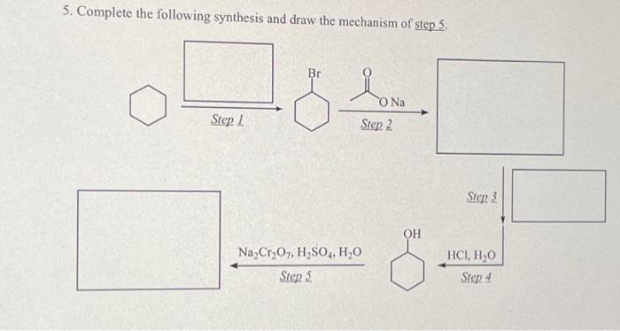 Solved A Draw A Schematic Illustrating The Synthesis Of Chegg Com