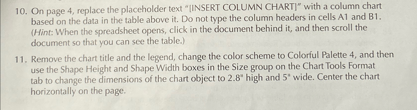 Insert Table Placeholder Omnidocs