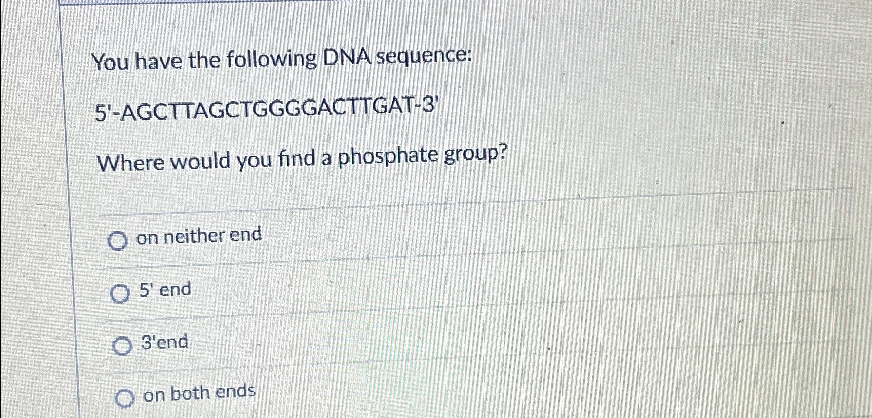 Solved When A Part Of A Sequence Of Dna Is Either Deleted Chegg Com