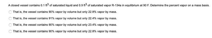 Solveda Liquid Is In Equilibrium With Its Vapor In A Closed Vessel At