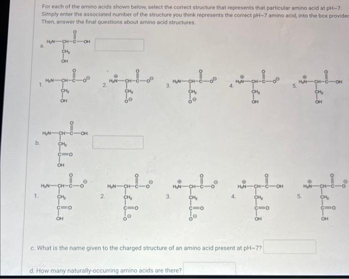 Solved 9 Two Different Proteins Have Different Amino Acid Chegg Com