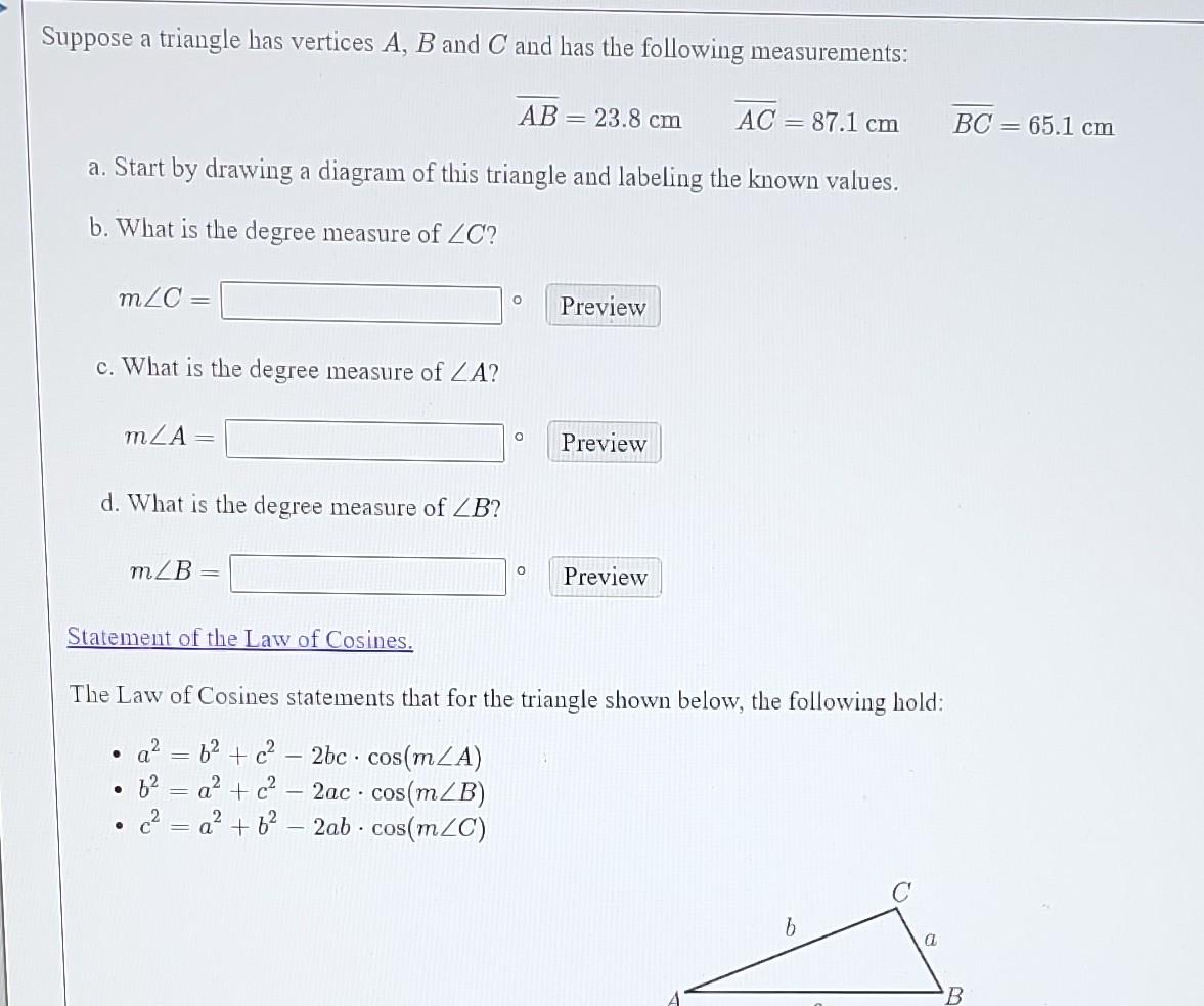 Solved Prove That Triangle Abc With Vertices A 8 3 B4 3 Chegg Com