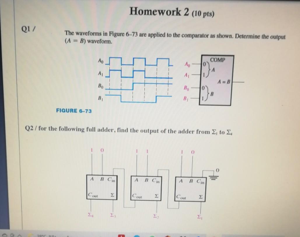 Solved 16 For The Waveforms Shown In Figure 5 30 Determine Chegg Com