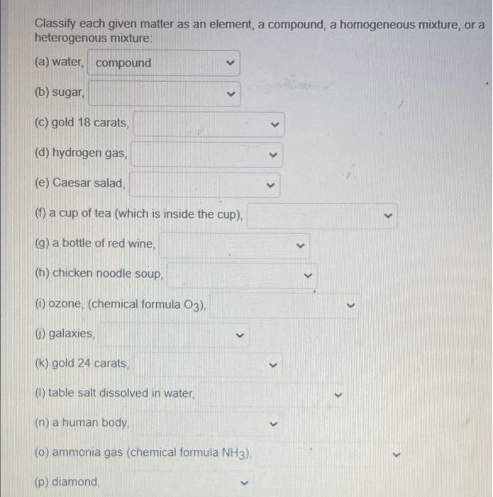 Solved Define A Heterogeneous Mixture And Give An Example Chegg Com