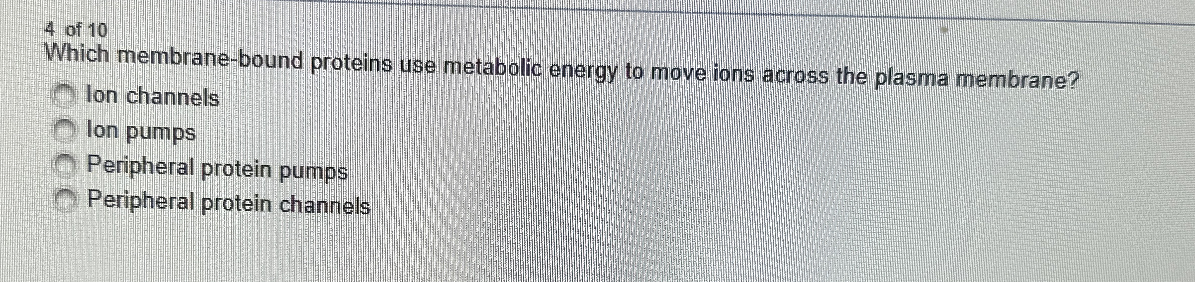 Solved Peripheral Membrane Proteins Are Generally Bound Chegg Com