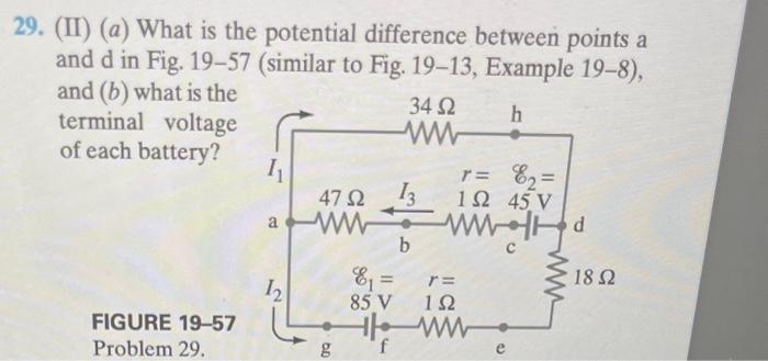 Solved Tutorial Exercise Find The Potential Difference Chegg Com