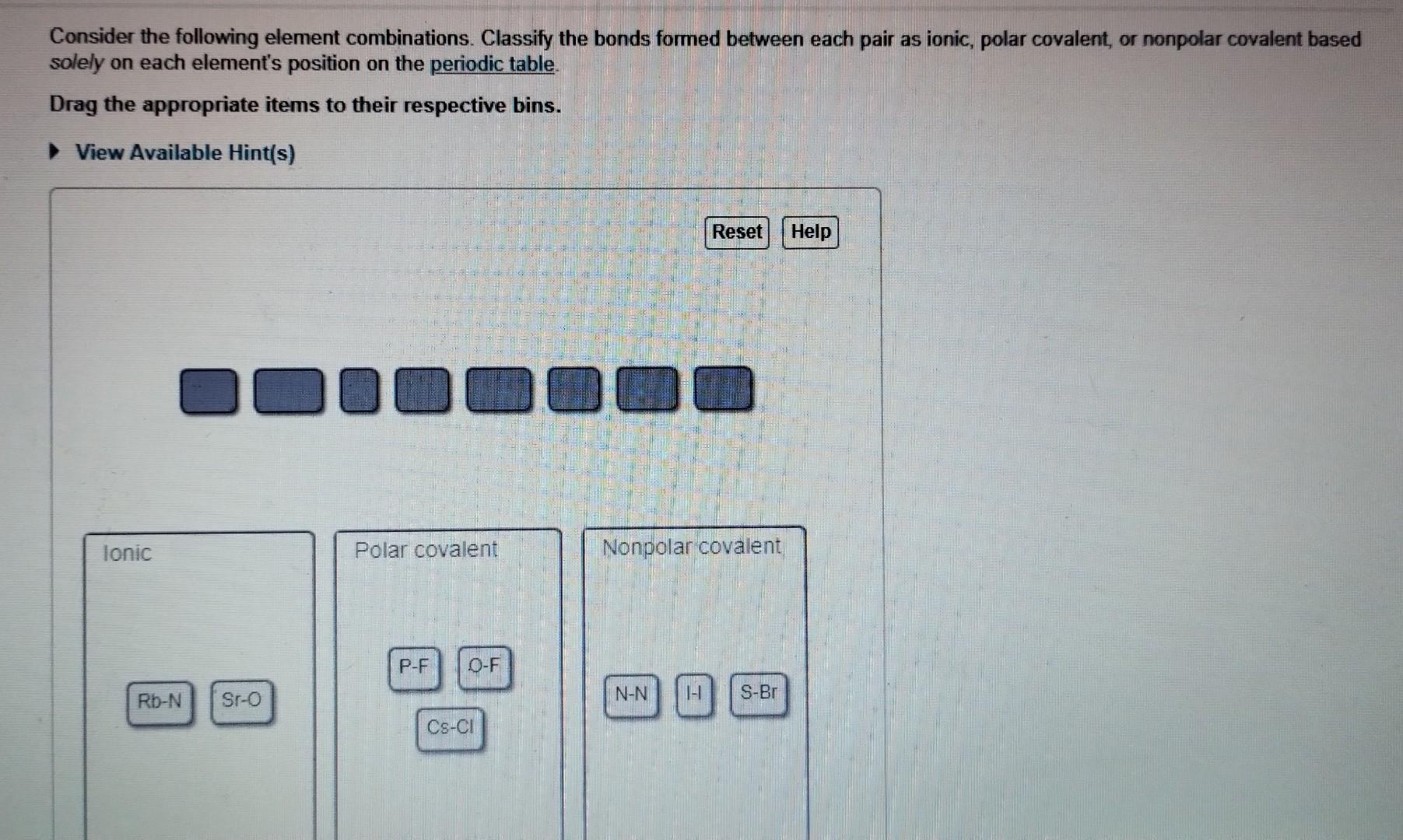 Solved In The Bonds Within Ionic Compounds What Is Chegg Com