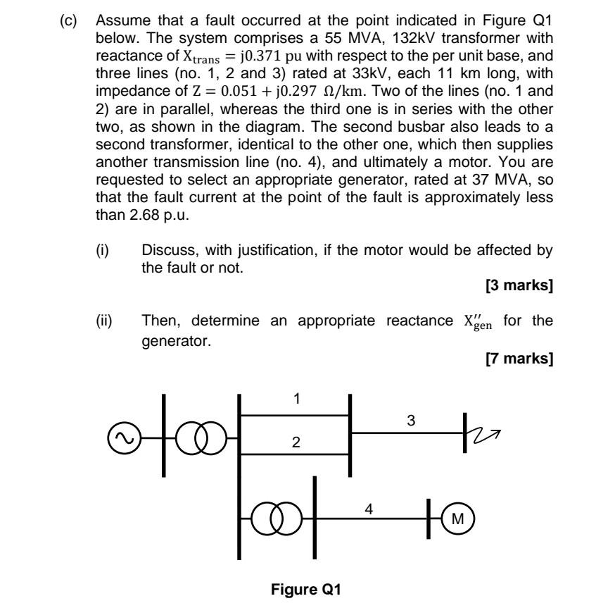 A Fault Situation Of Case 1 B Fault Situation Of Case 2 C Fault