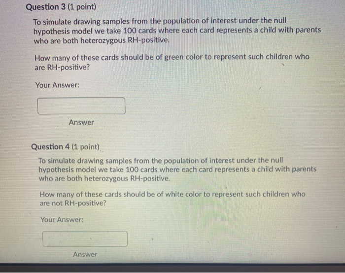 Solved One O Parent Who Is Heterozygous For The Rh Factor Chegg Com