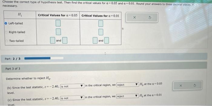 Solved Question 1 Identify The Correct Hypothesis Test For Chegg Com