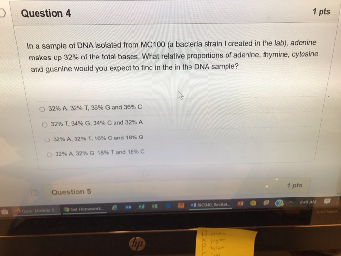 Solved 2 Pts Question 24 Which Statement Describes Dna Chegg Com