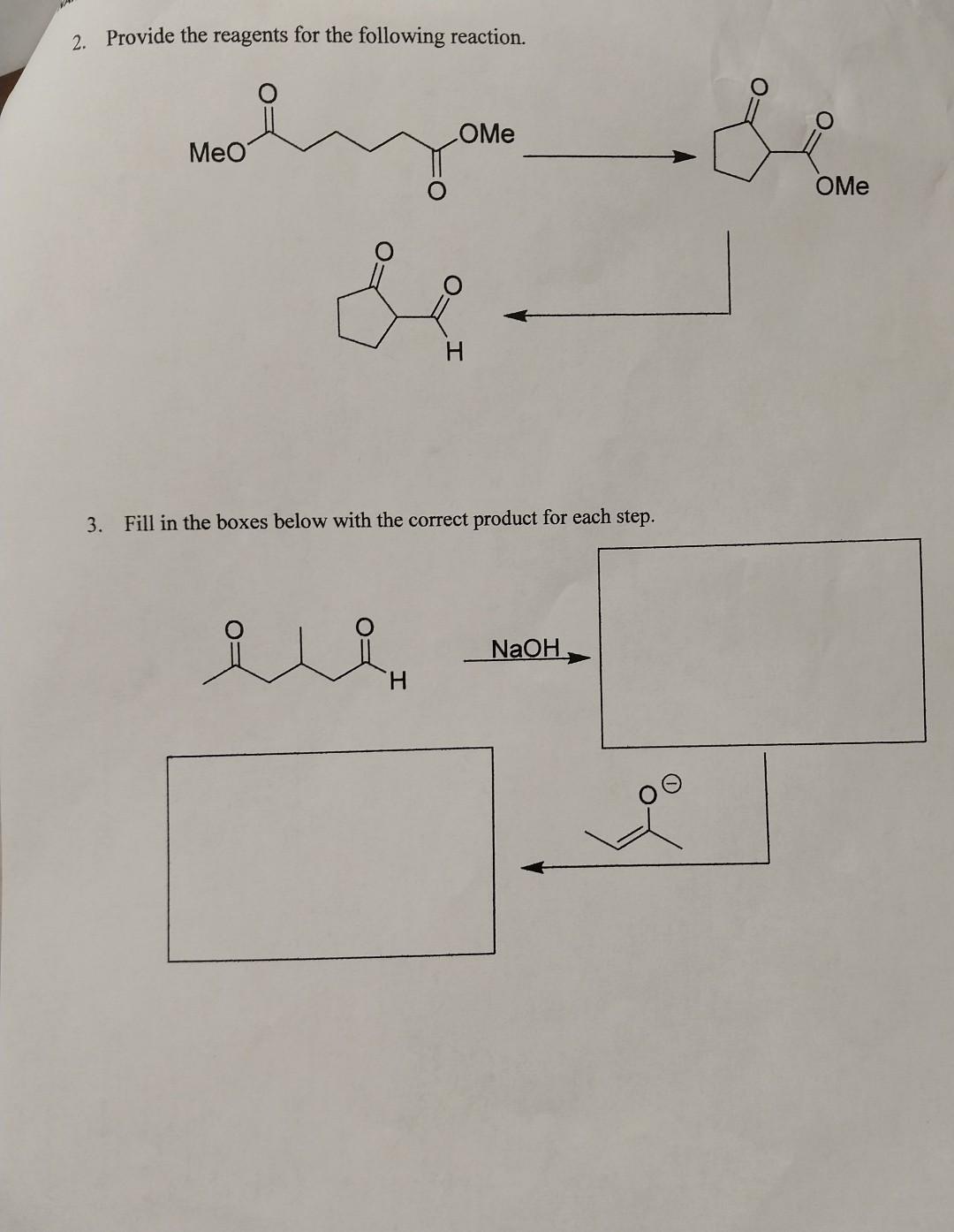 Solved B Suggest Structures For The Major Product E Of The Chegg Com