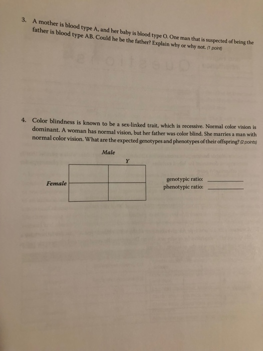Solved Lecture Activity 11 Genetics Practice Questions 1 Chegg Com