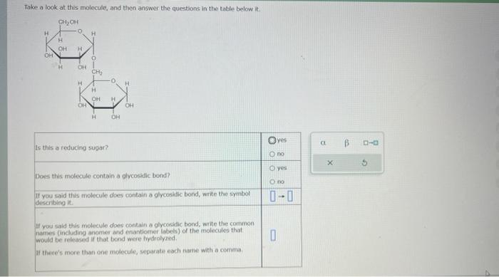 Solved Take A Look At The Following Molecule And Then Chegg Com
