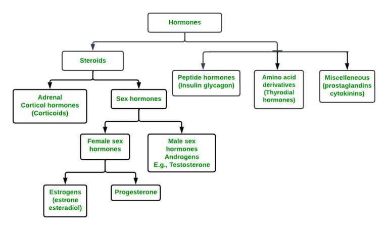 Hormones Its Chemistry Classification Types Functioning Physiolo