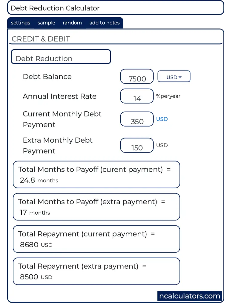 Reduction Rate Calculator Calculator Doc