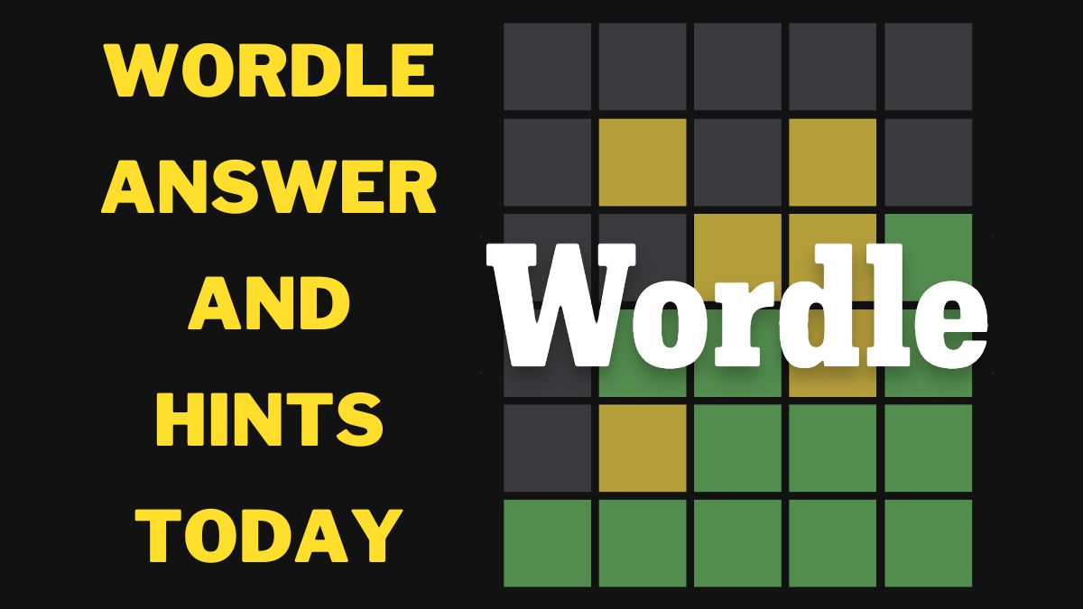 What Is The Wordle Today Answer