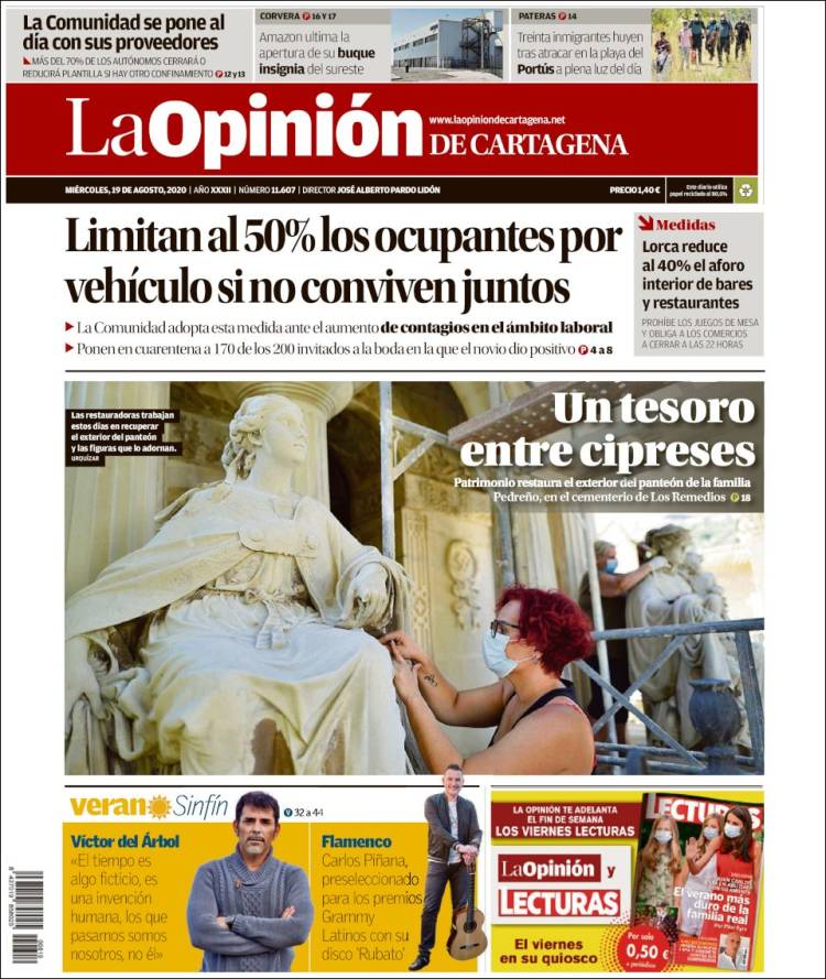 Portada Del Diario La Opinion Del Dia 17 10 2024 News Europa