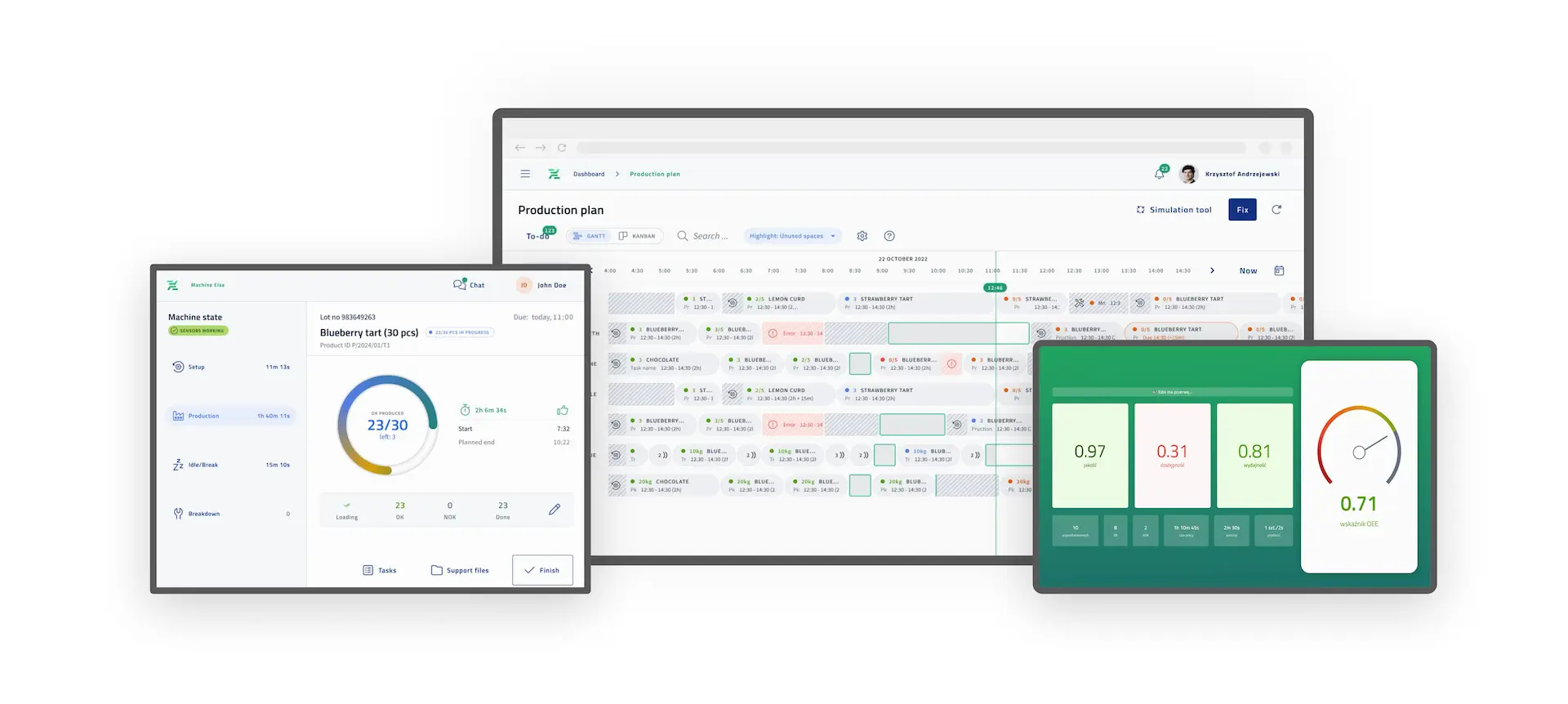 Kanban View For Production Planning Nexelem
