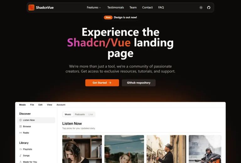 Shadcn Ui Page 3 Of 3 Nextgen Javascript