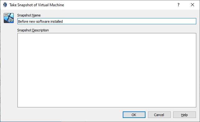 How To Use Snapshots In Virtualbox Techrepublic
