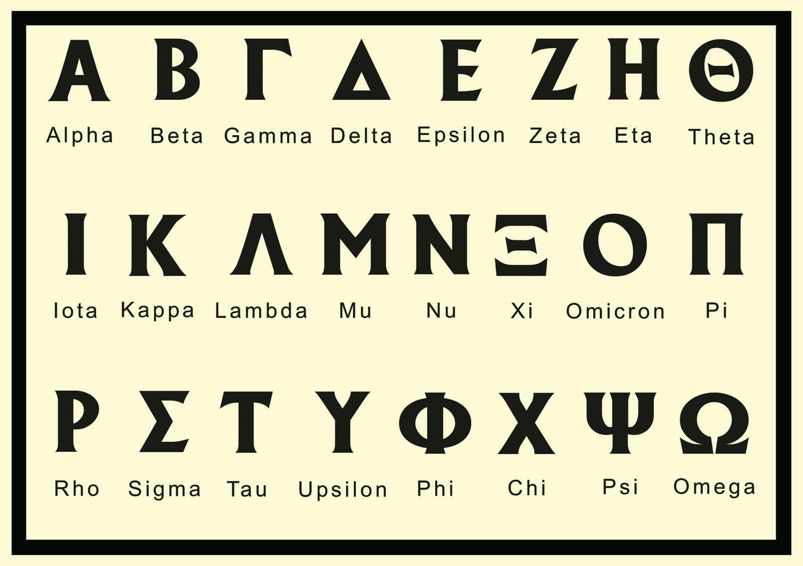 greek writing