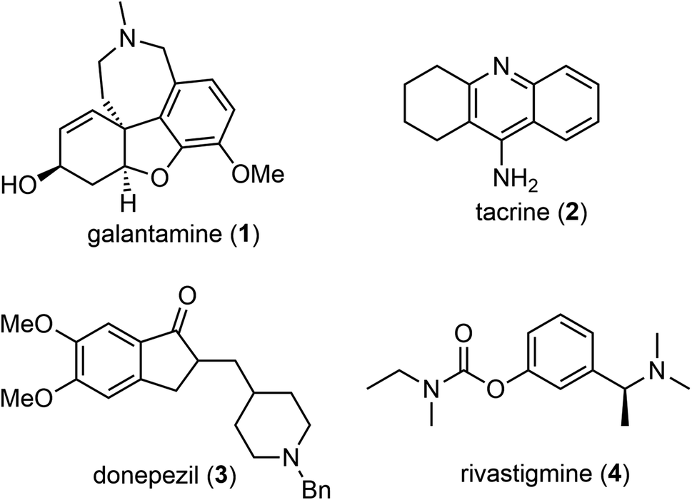 Galantamine Alkaloid Molecule Found In Caucasian Snowdrop Used In