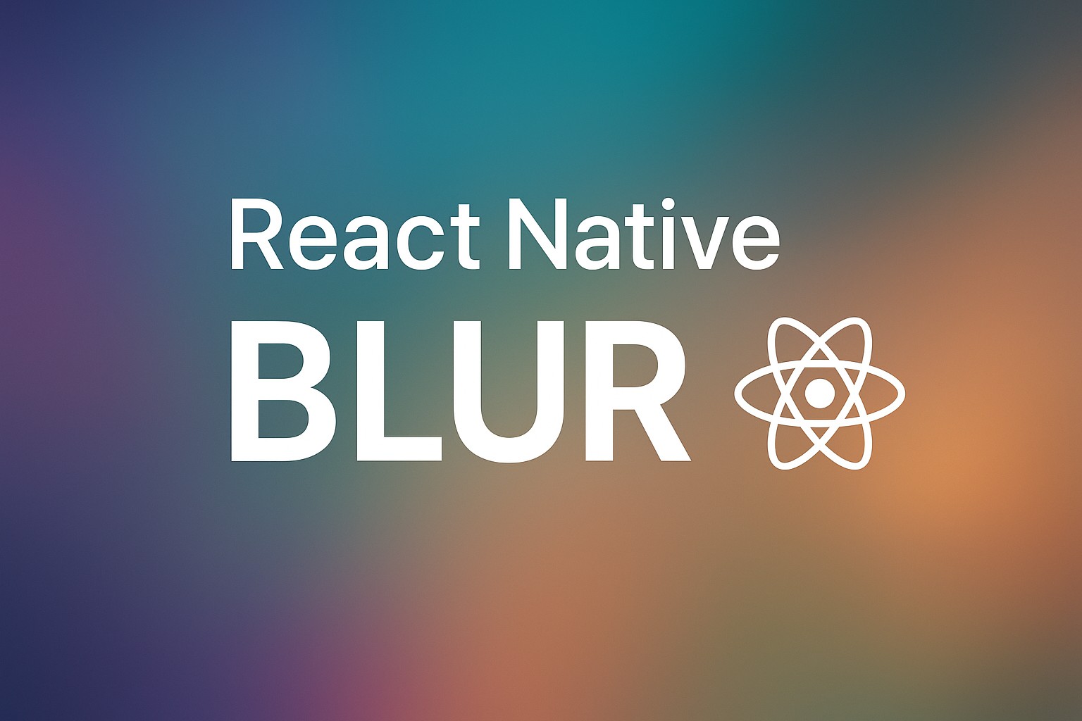 React Native Blur Component Reactscript