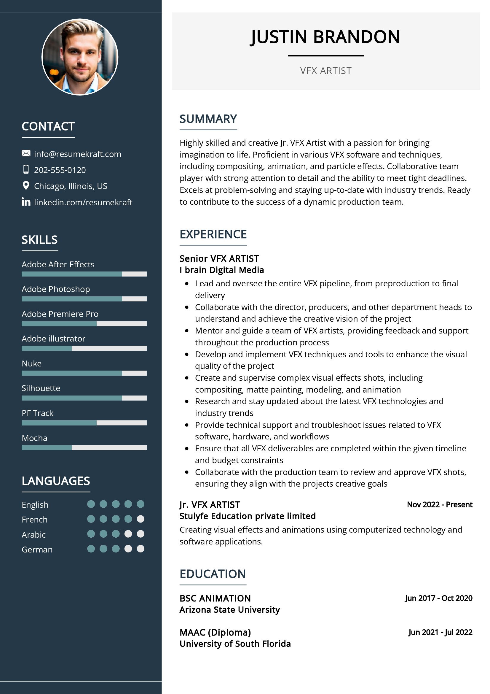 Resume References
