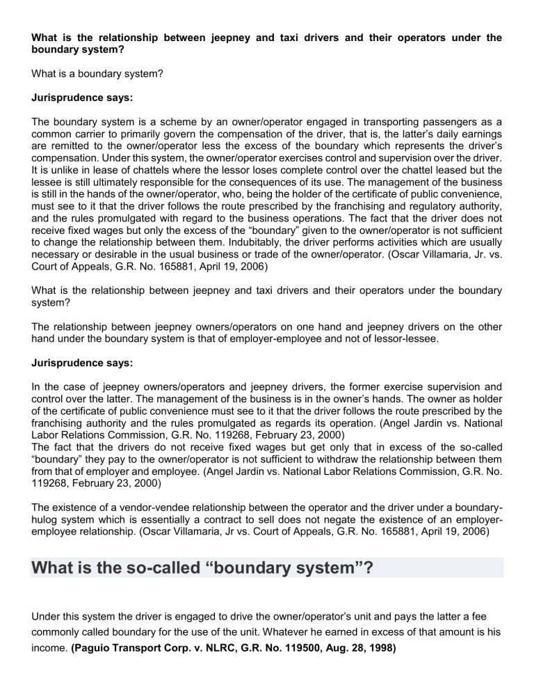 What Is The Boundary Of A System