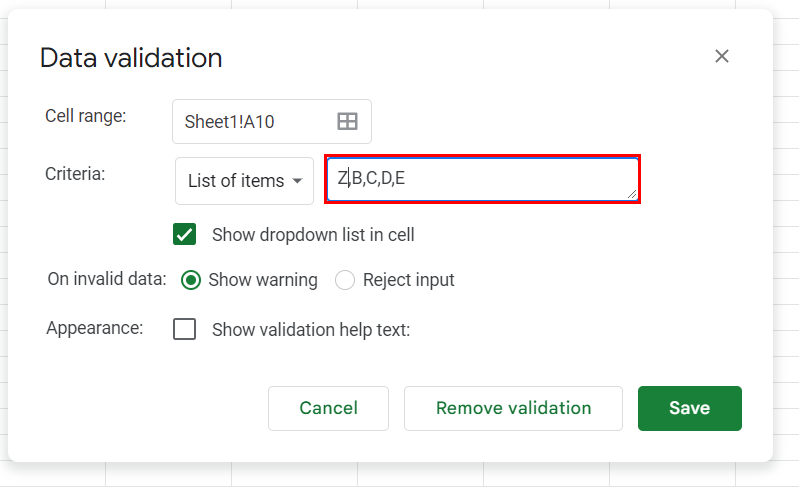How To Edit Dropdowns In Google Sheets