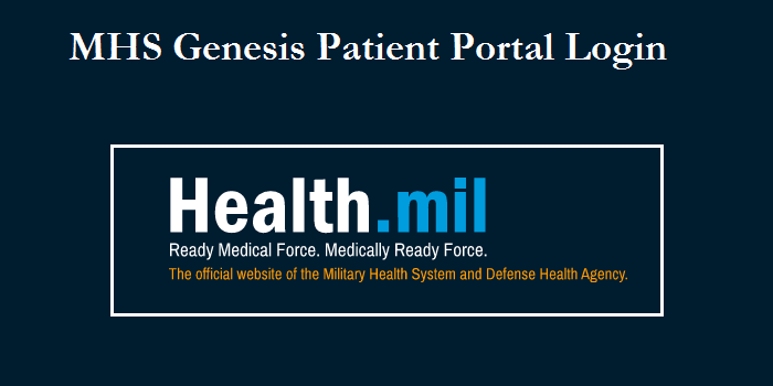 Mhs Genesis Patient Portal Login Cac