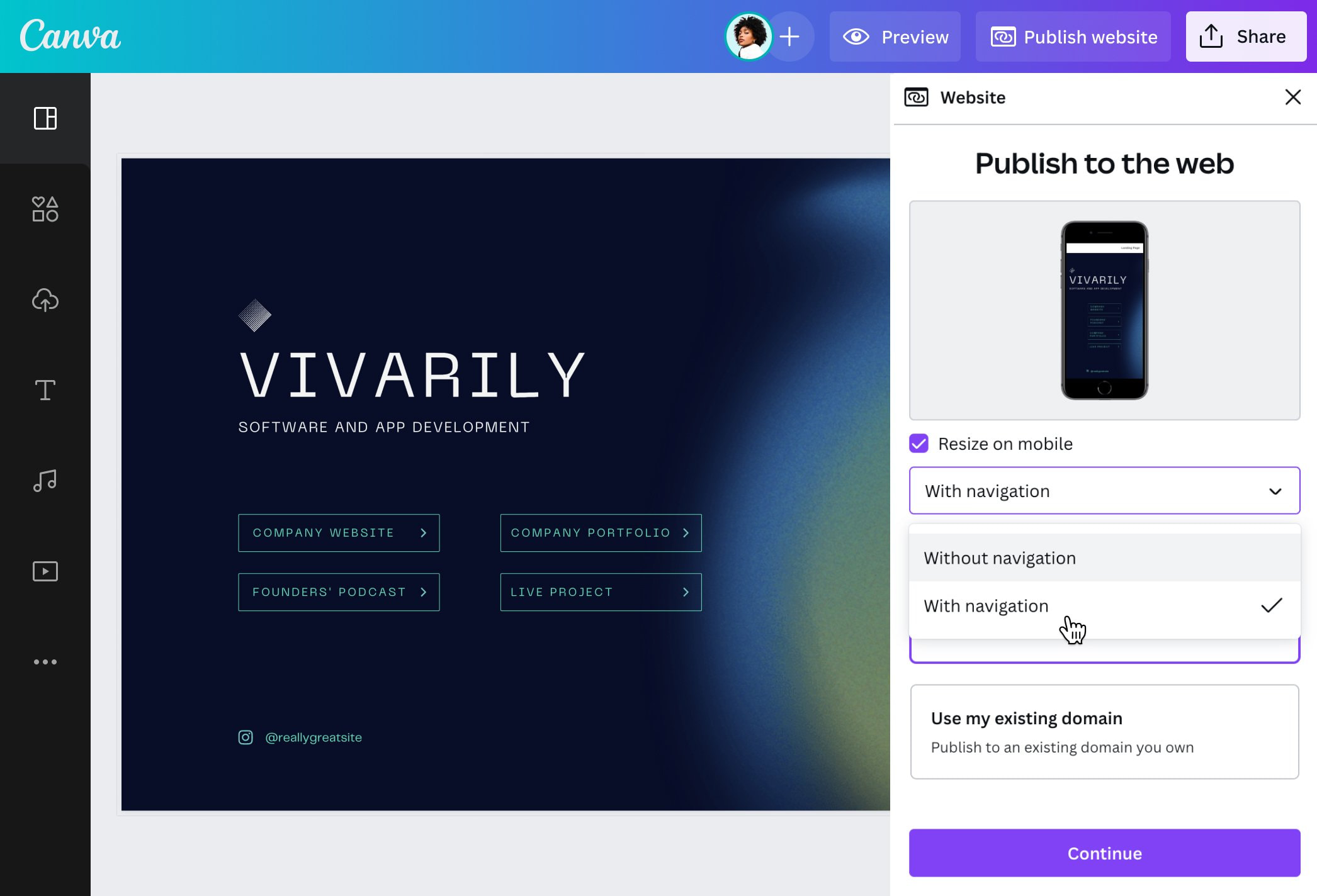 Crear Paginas Web Gratis Creador De Sitios Web Canva