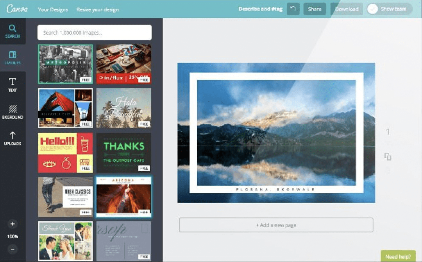 Impression De Cartes Postales Personnalisees En Ligne Canva