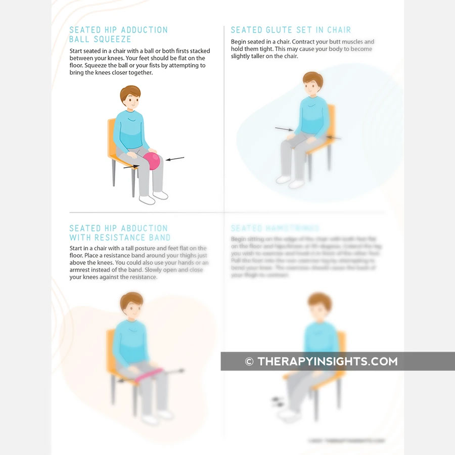 Lower Body Seated Exercises Aurora Pdf