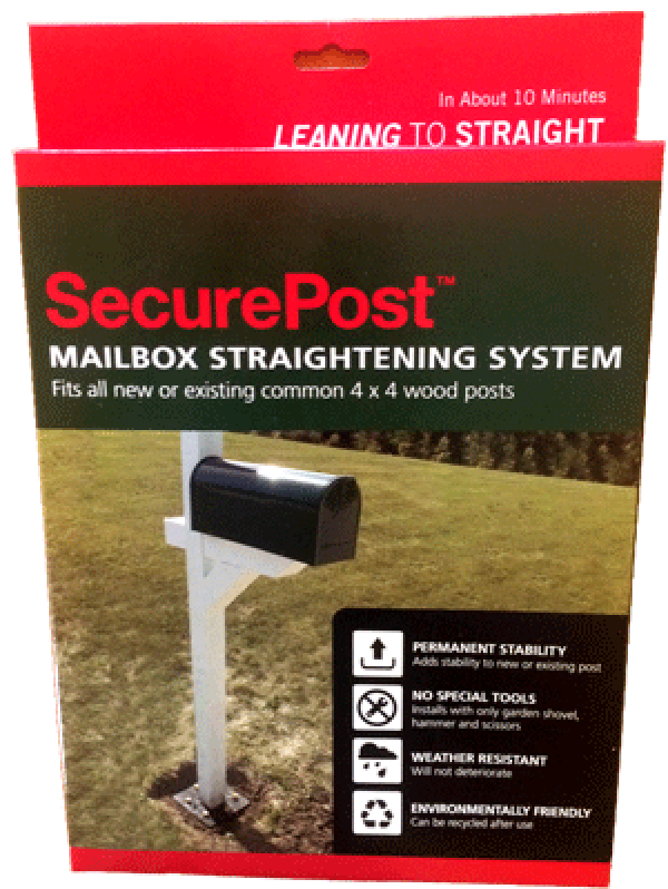 Securepost Mailbox Straightening System Secure Post