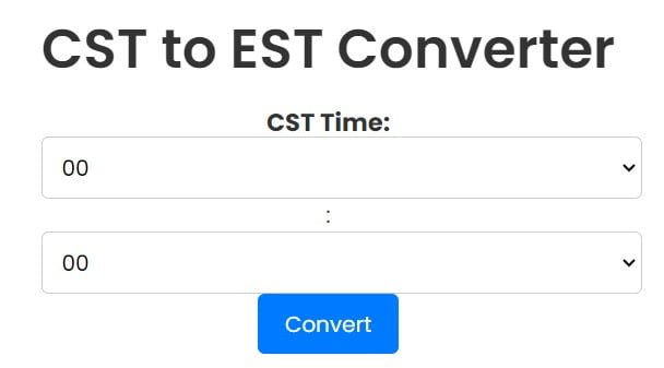 Cst To Est Converter Online