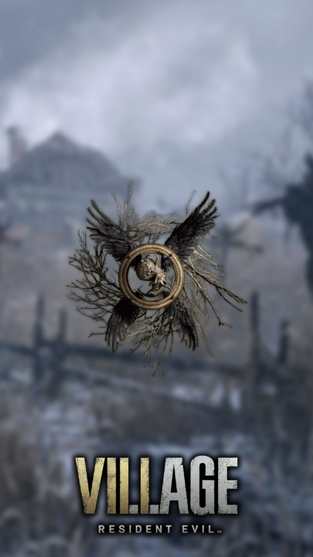 1000x3000 Resident Evil Village Key Art 1000x3000 Resolution Wallpaper