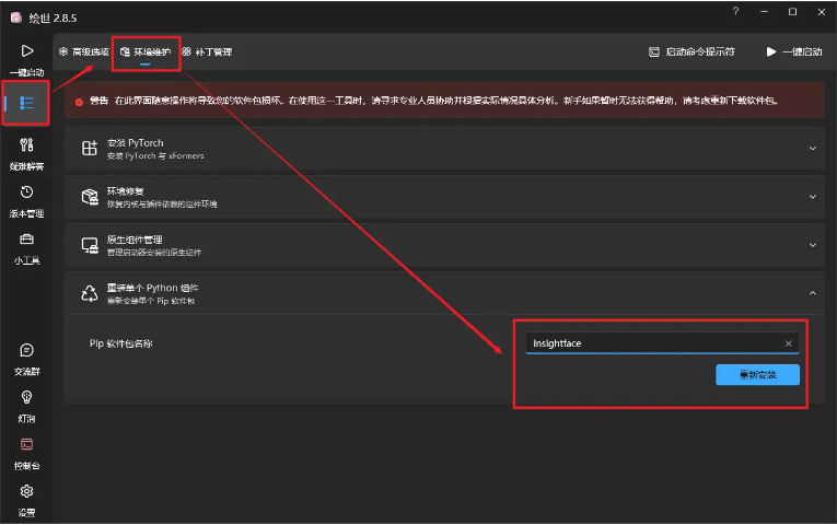 Insightface Comfyui Install