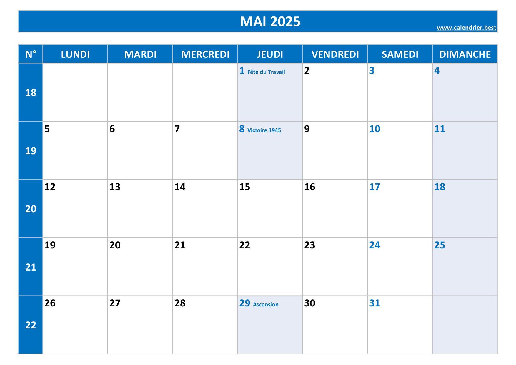 Numero De Semaine 2025 Liste Dates Et Calendrier 2025 Avec Semaine