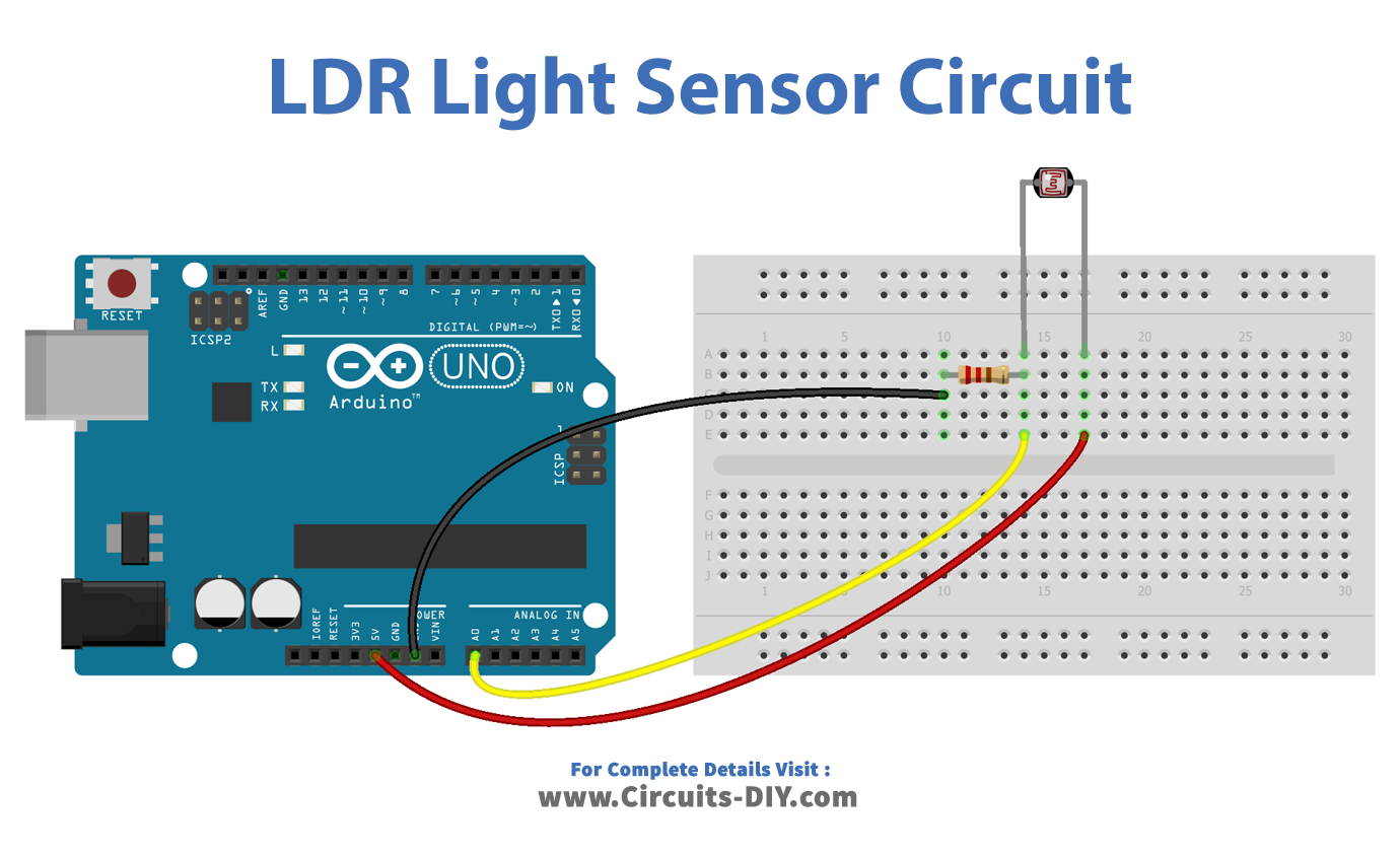 Ldr And Led Circuit Design The Engineering Mindset