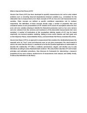 Demonstrating The Difference Between Classical Test Theory And Item