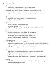 Exam 1 Microbiology Study Guide Docx Skorobogatov 1 Aleksandr