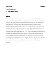 Organic Chemistry Nucleophilic Substitution Synthesis Guide Course Hero