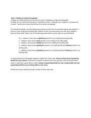 Module C Opinion Writing 4 Points Pdf Word Linguistics