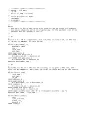 Dbs 311 Week 1 Notes 1 Review Of Sql From Dbs Optional Addition