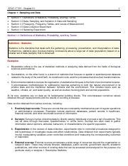 L2 Statistical Studies And Sampling Methods Practice Front Pdf Name